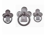 Closet Door Knob, Oval Egg, Oil Rubbed Bronze Keyless Door Knobs Bedroom/Bathroom/Interior Doors Left/Right Handed Door Handle